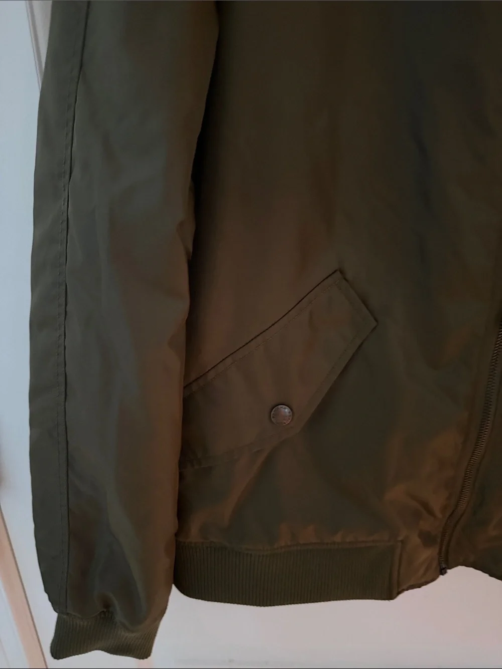 Banana Republic Olive Green Casual Bomber Jacket Men's Large